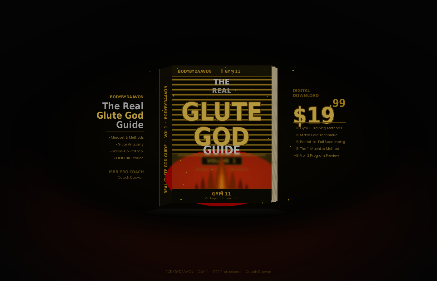 The Real Glute God - Vol. 1